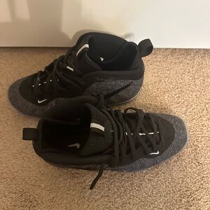 Black and Gray Sneakers